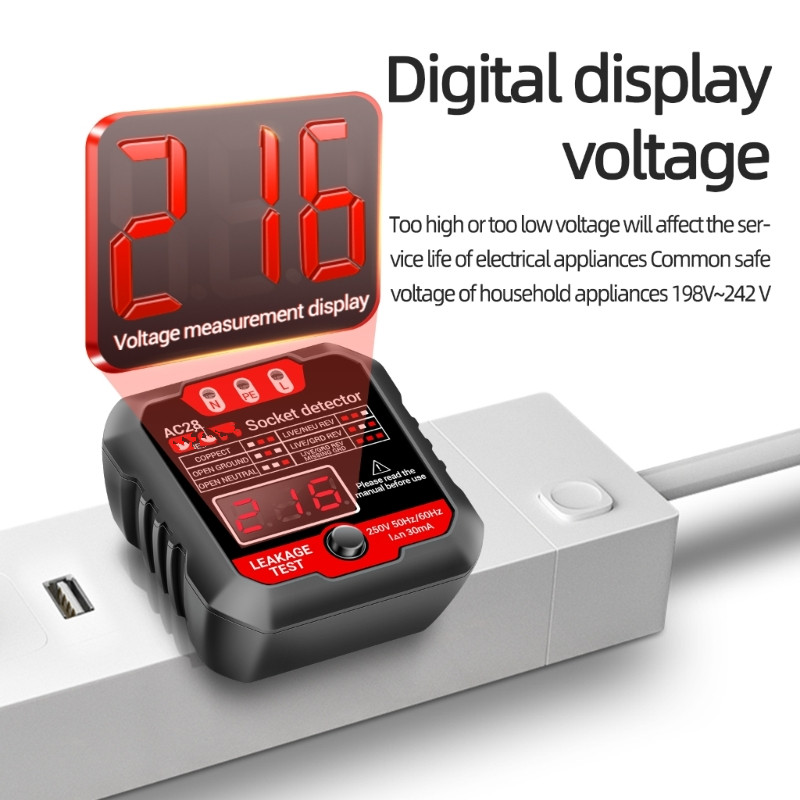 Power Tools Voltage - ANENG AC28 soket dedektörü abd/ab evrensel