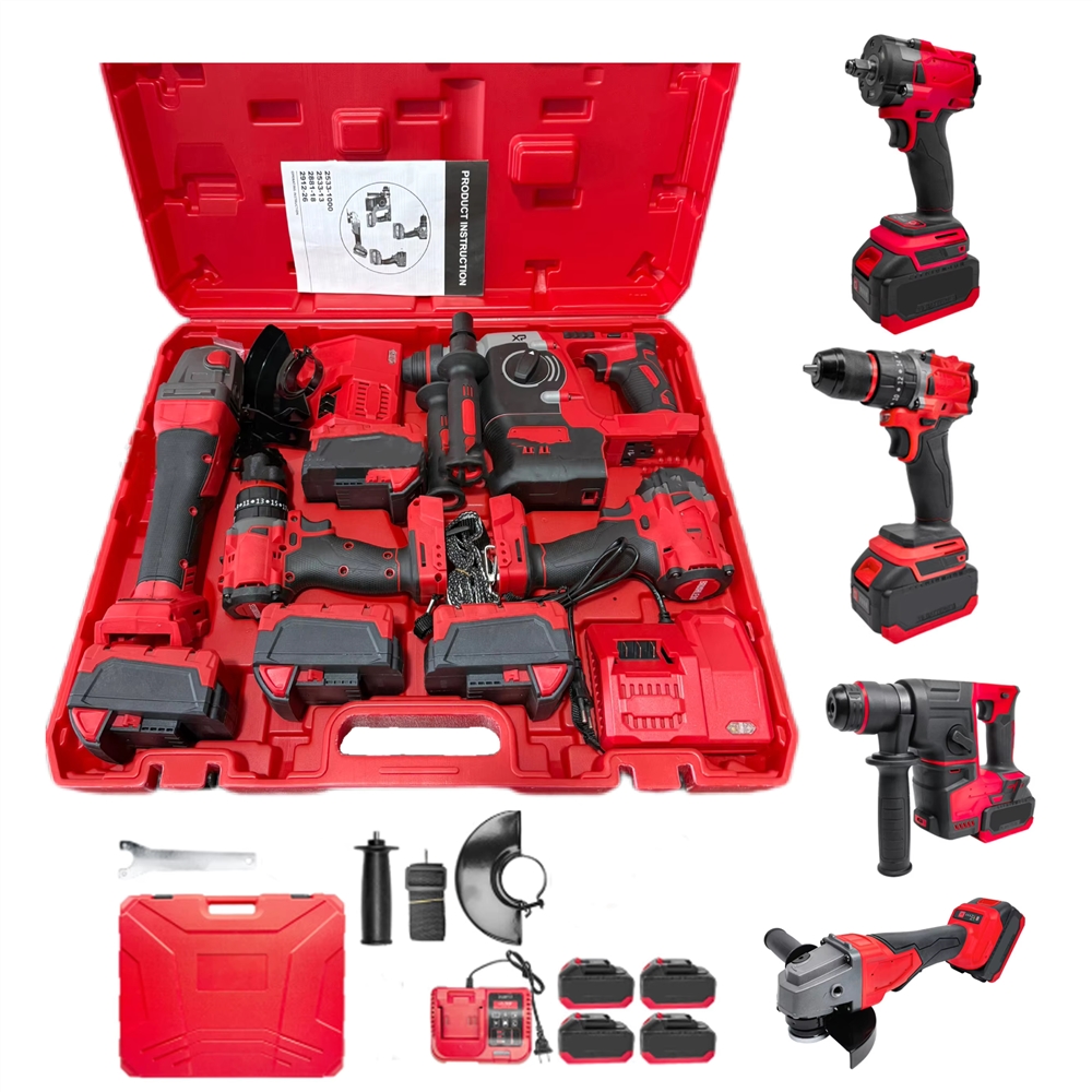 Combo Power Tools - Akülü Elektrikli El Aletleri Seti (Matkap