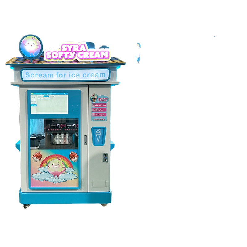 Power Tools Mall - Otomatik Dondurma Makinesi İnsansız Otomat Yaz