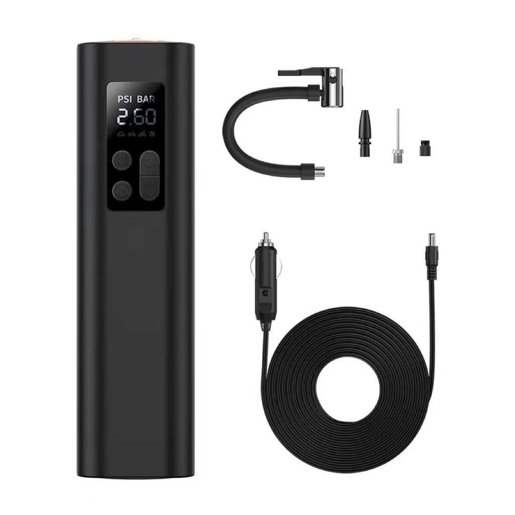 Air Compressor Mini - Mini Taşınabilir ABS Plastik Kablosuz Dijital