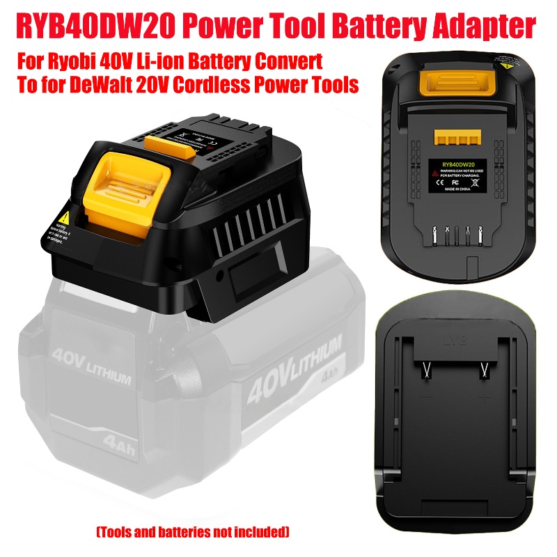 Power Tools Ryobi - HAKSINKY RYB40DW20 Güç Aracı Pil Adaptörü,