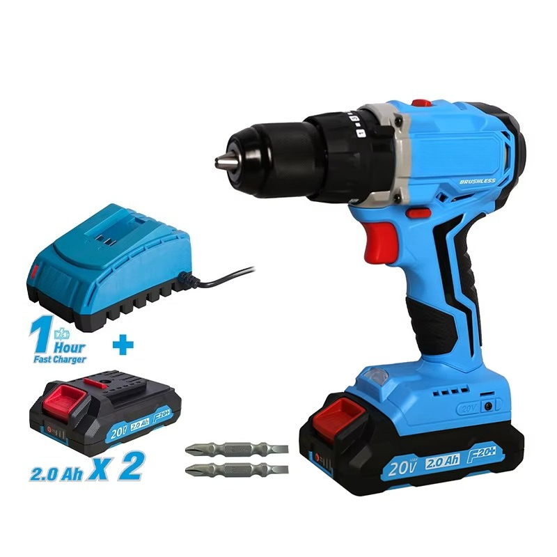 Combo Power Tools - 20V Akülü Fırçasız Matkap Güçlü Alet