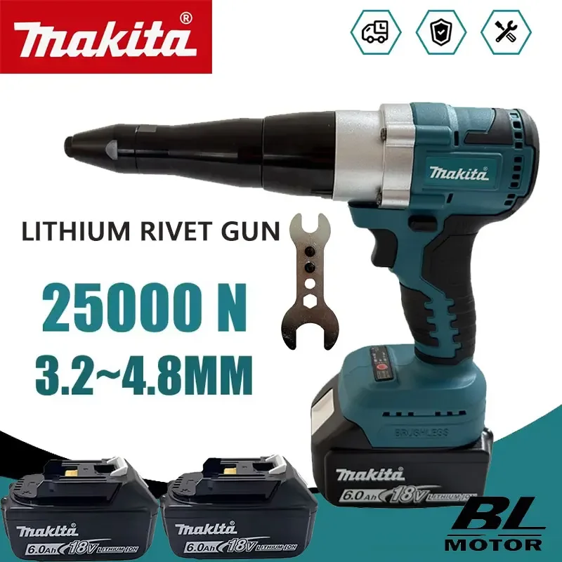 Power Tools Review - Makita 25000N Fırçasız Elektrikli Perçin Tabancası