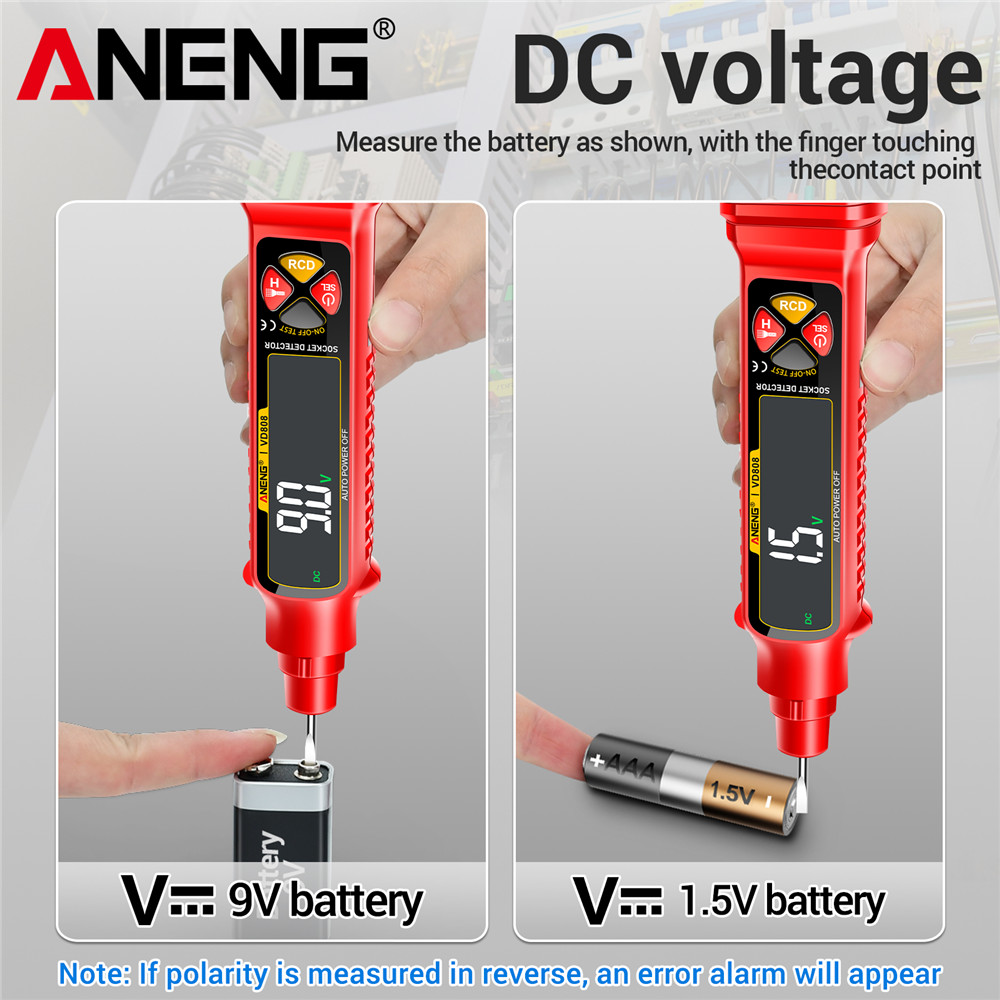 Soket Güç Testeri ANENG VD808  - Power Tools Voltage incelemesi ve fiyatı