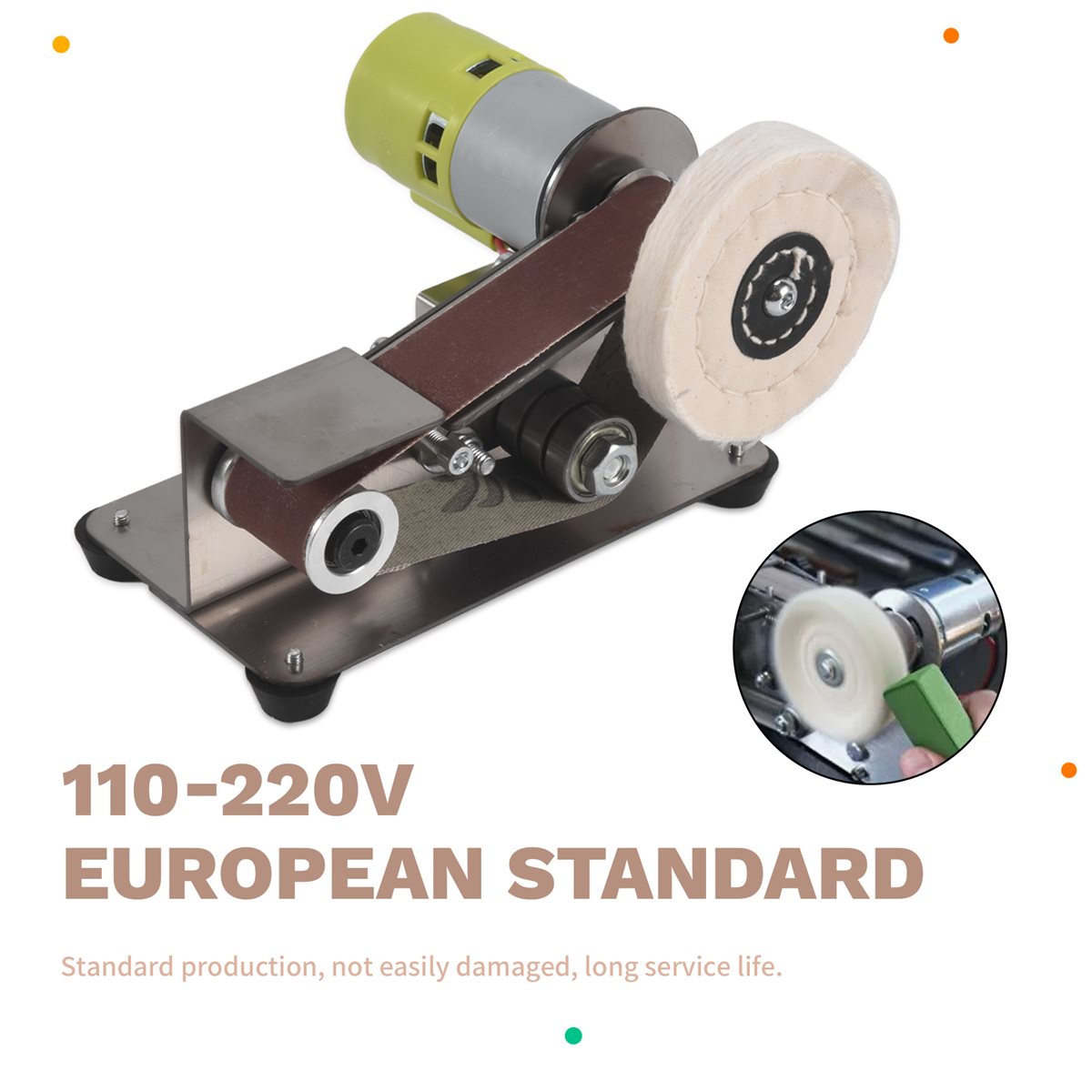 MALL EU Plug, Bantlı Zımpara M - Power Tools Mall incelemesi ve fiyatı