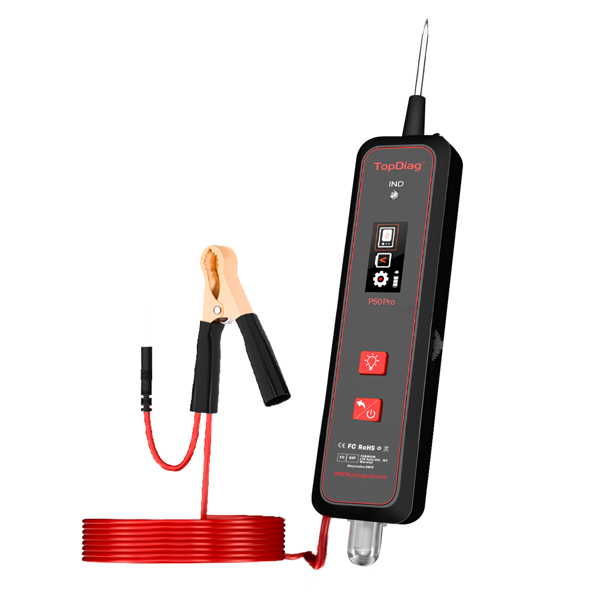 P50 PRO Araba Devre Test Cihaz - Power Tools Voltage incelemesi ve fiyatı