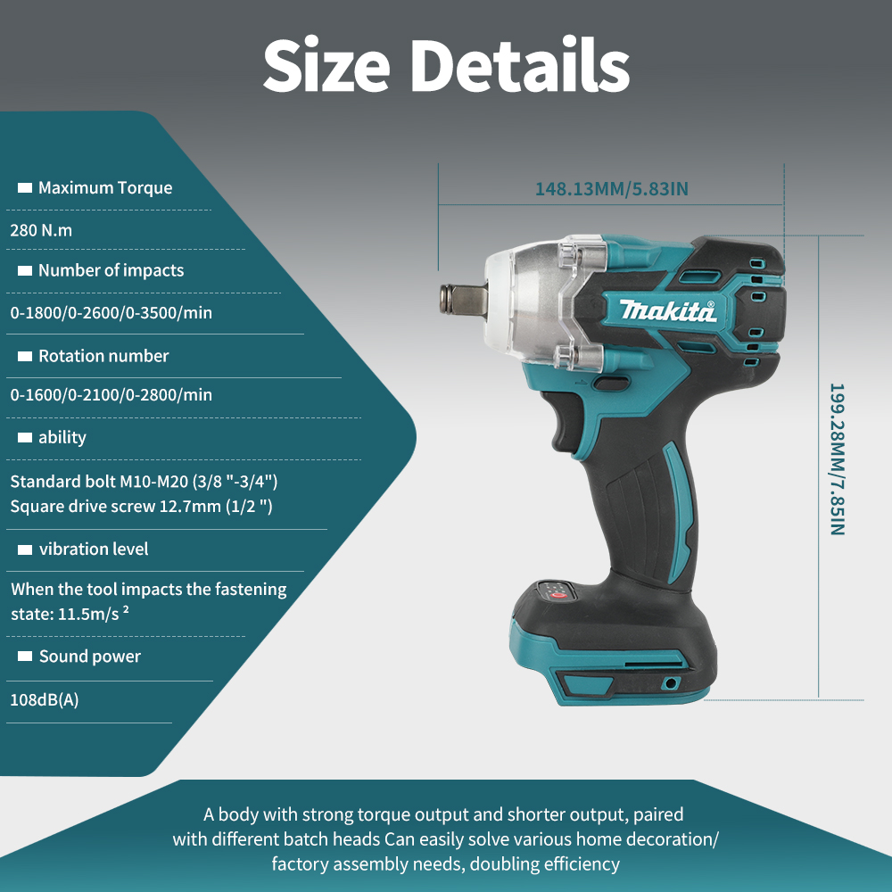 Makita DTW285+DTD171 Fırçasız  - Combo Power Tools incelemesi ve fiyatı