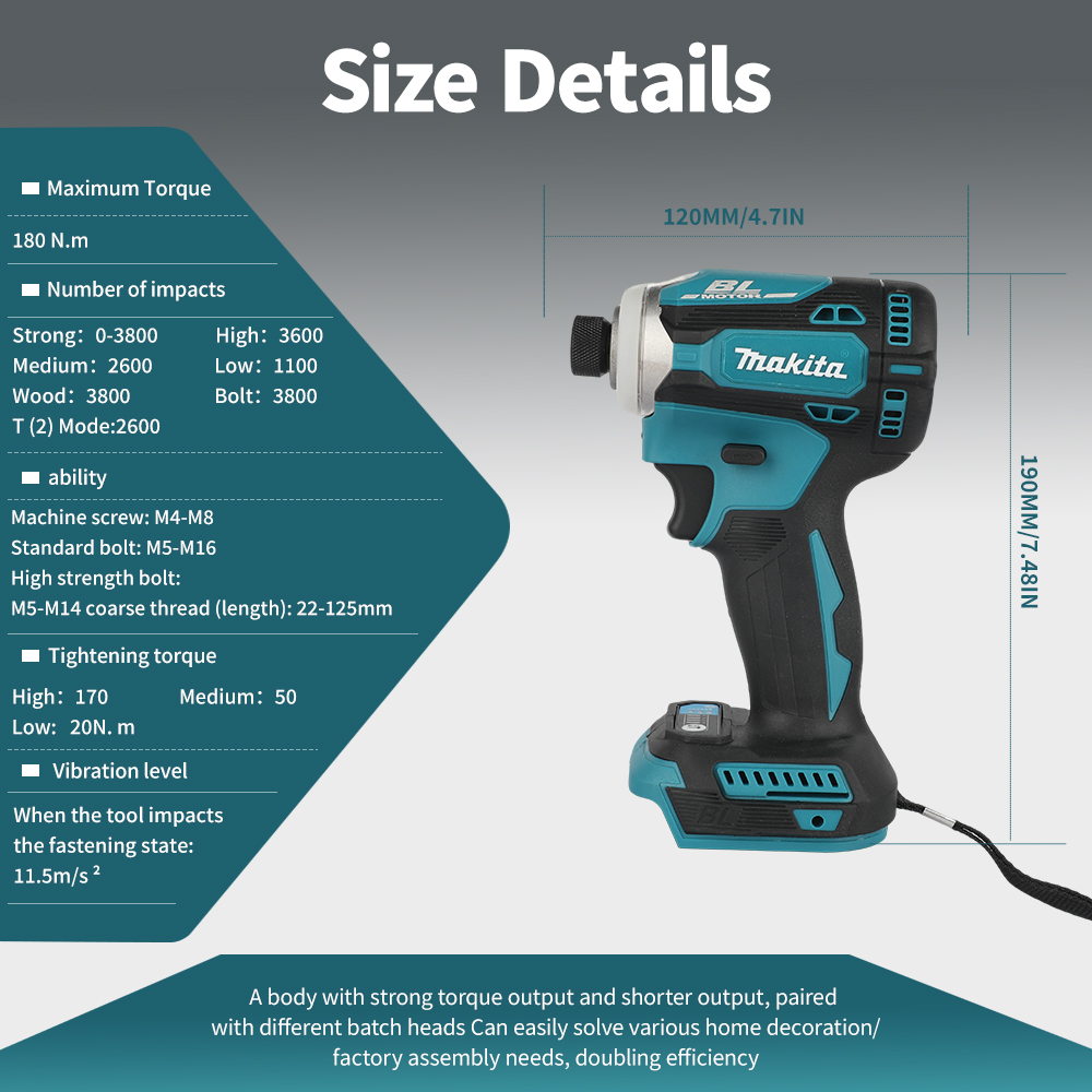 Makita DTW285+DTD171 Fırçasız  - Combo Power Tools incelemesi ve fiyatı