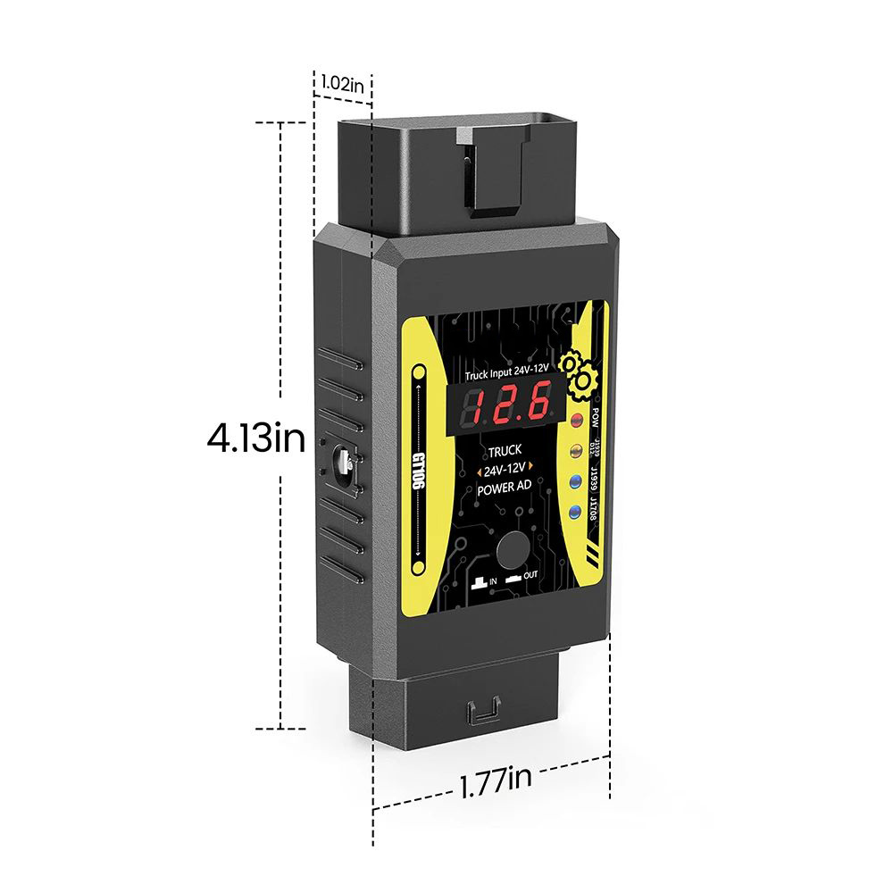 Godiag GT106 Artı Ağır Kamyon  - Power Quality Tools incelemesi ve fiyatı