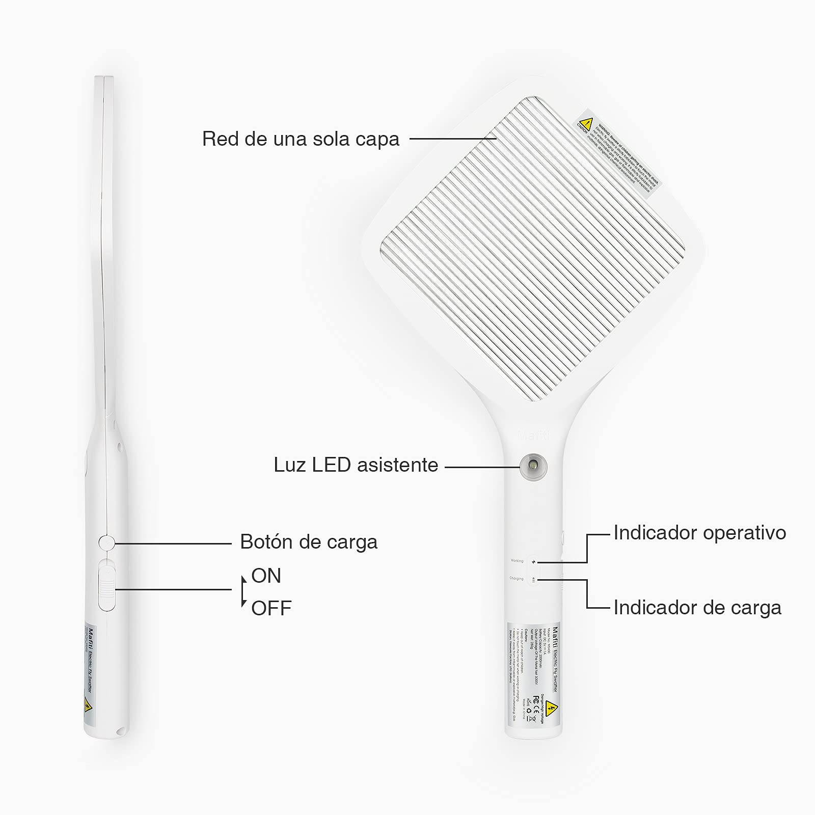 Mafiti Swatter güçlü USB şarj  - Power Quality Tools incelemesi ve fiyatı